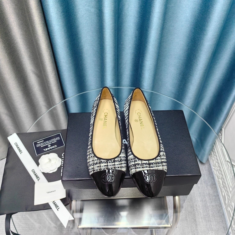 Ch*el flat shoes